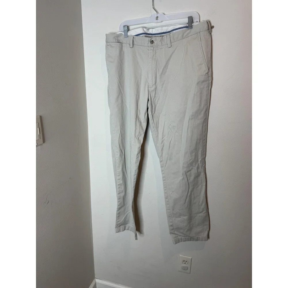Polo Ralph Lauren Pants Mens 38x32‎ Beige Andrew Classic Fit Chino Cotton Casual